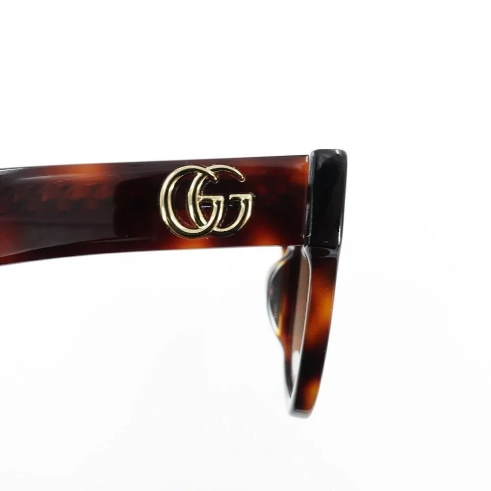 Gucci GG0998 Square Sunglasses Brown OS